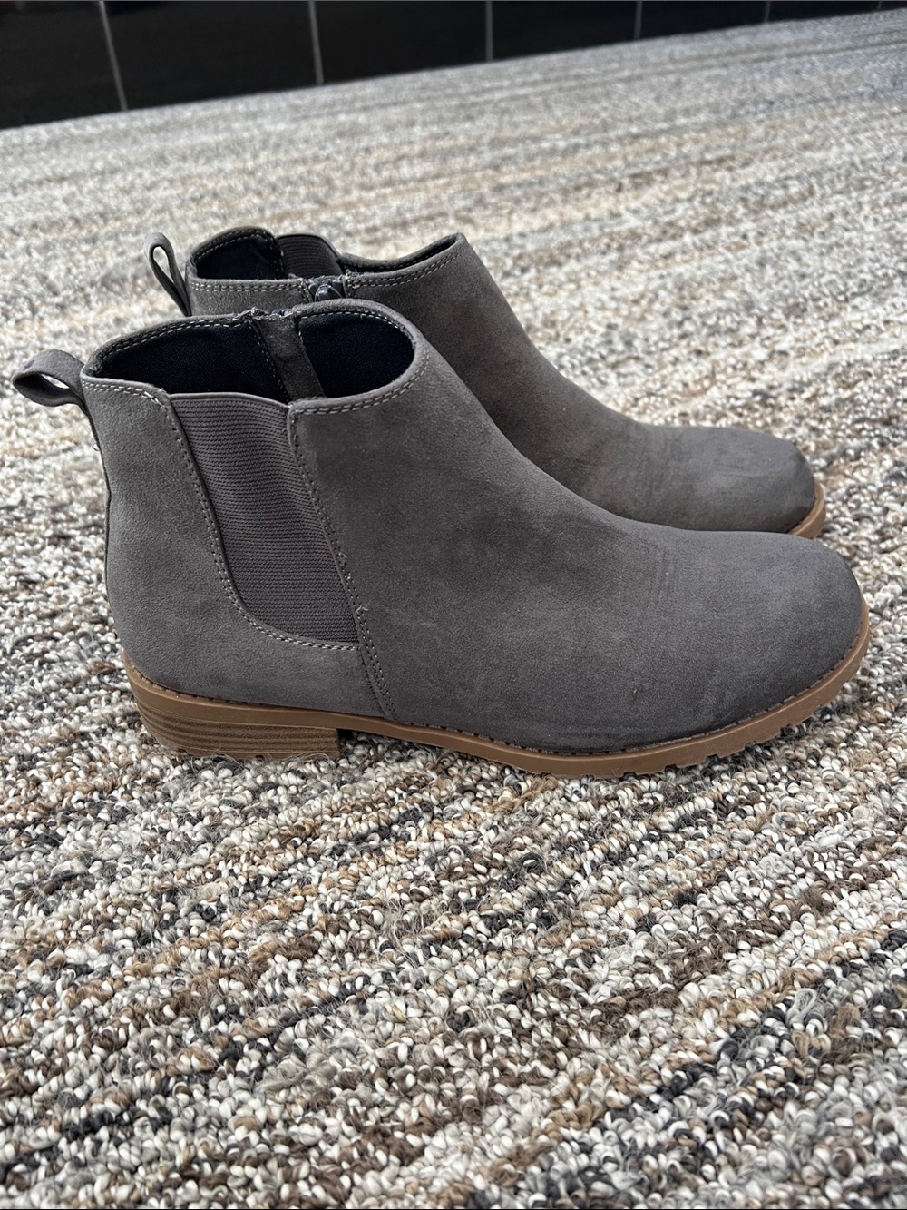 Sonoma Grey Chelsea Ankle Booties